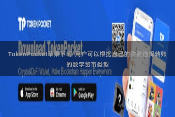 TokenPocket苹果下载  用户可以根据自己的需要选择转账的数字货币类型